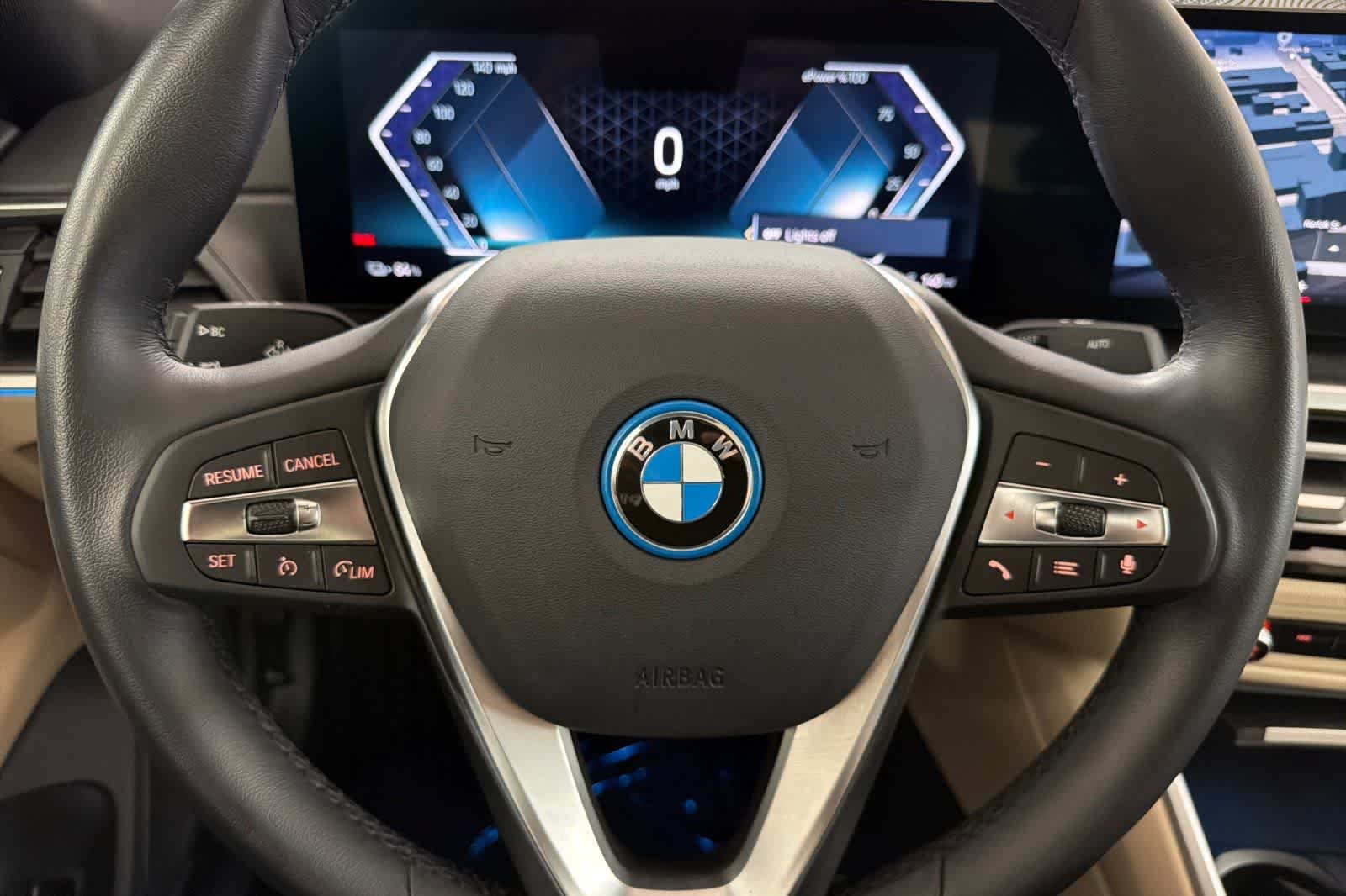 Used 2024 Sunset Orange Metallic BMW eDrive40 image 23