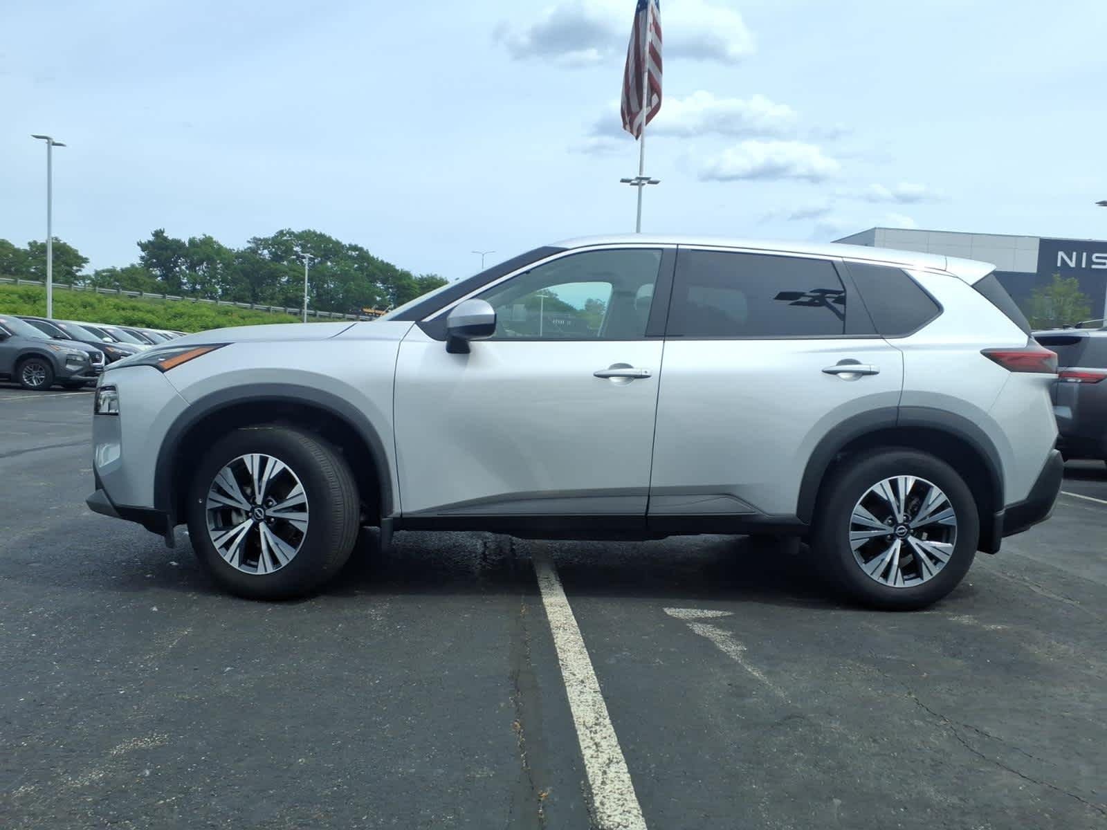 Certified Used 2023 Brilliant Silver Metallic Nissan SV image 8
