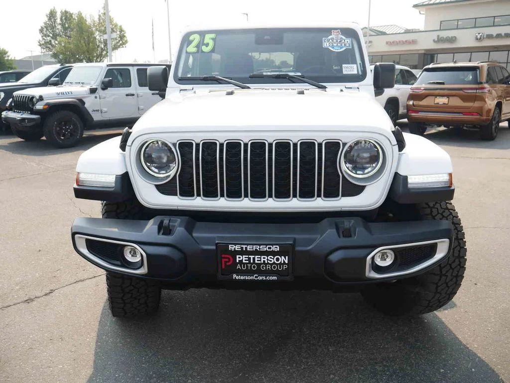 Certified Used 2025 White Jeep Sahara image 3