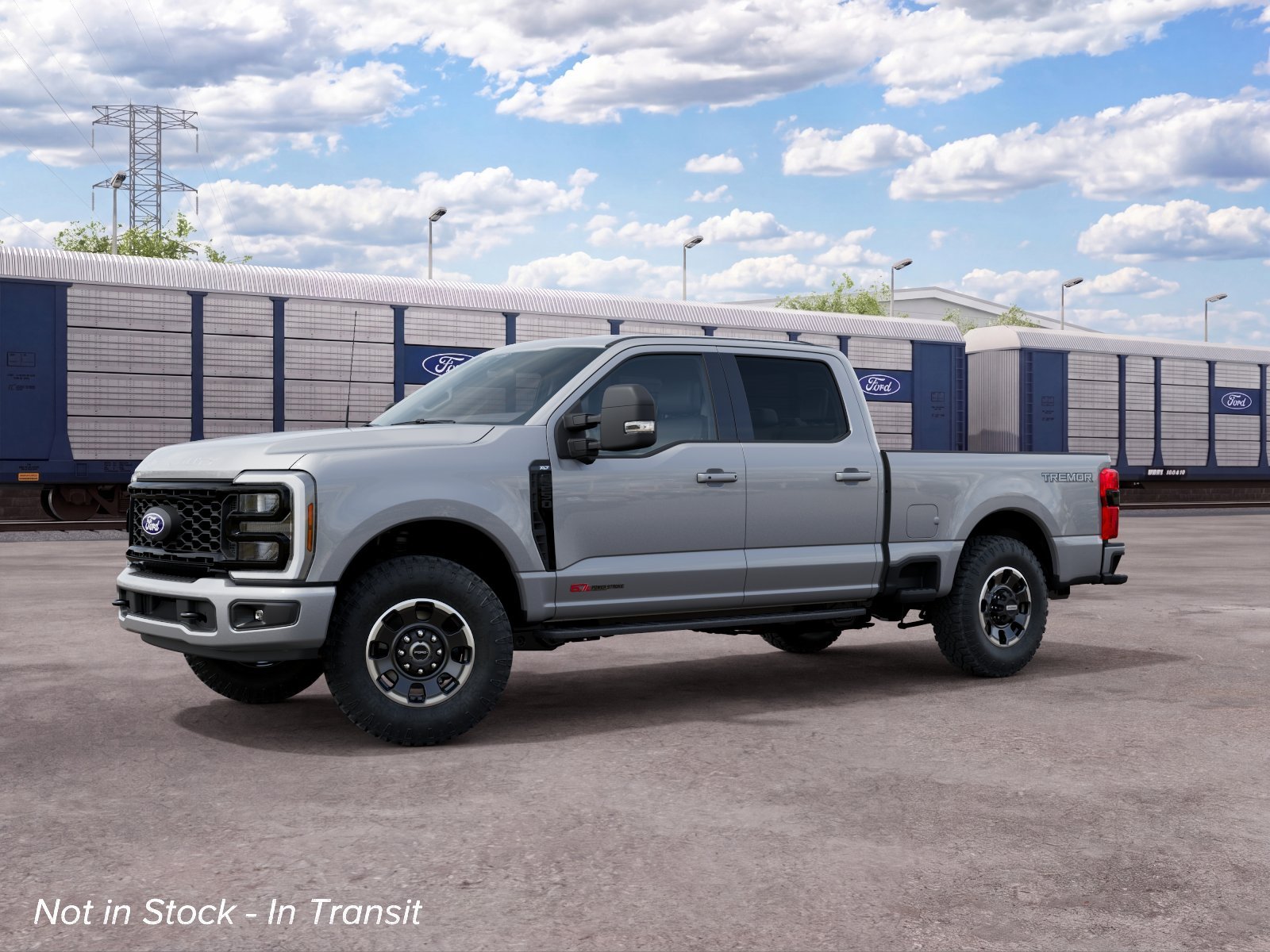 New 2027 Iconic Silver Metallic Ford F-250® XLT image 1