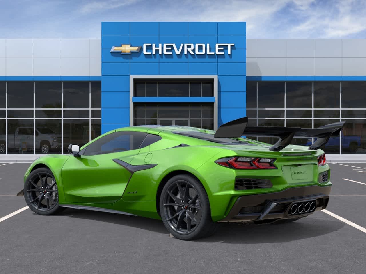 New 2026 Roswell Green Metallic Chevrolet 3LZ image 3