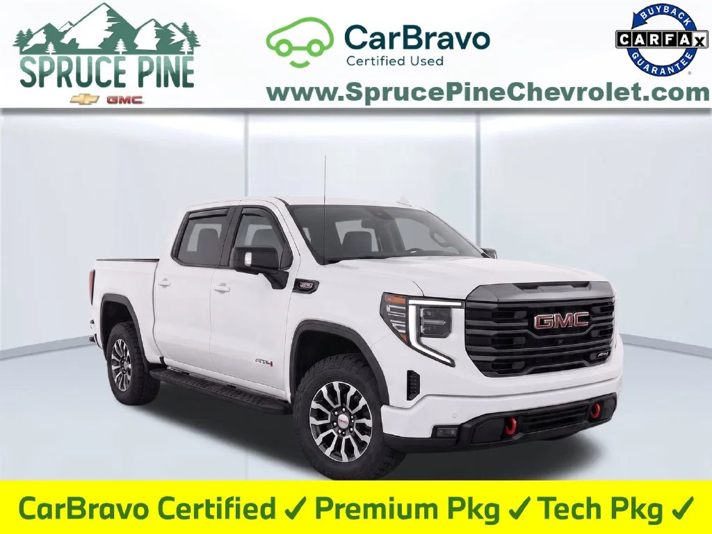 Certified Used 2023 White GMC AT4 image 1
