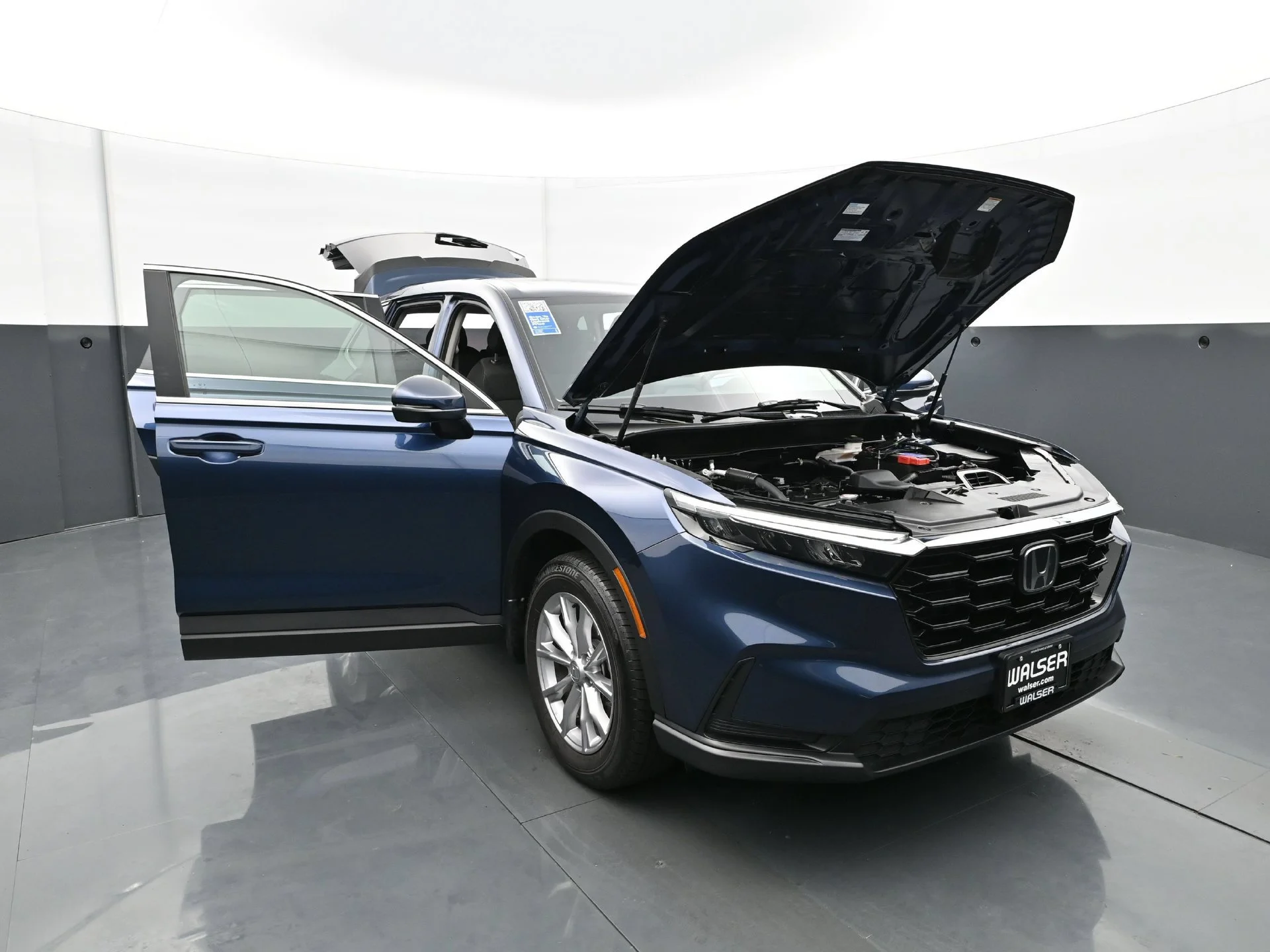 Used 2024 Blue Honda 5D WAGON EX AWD image 41