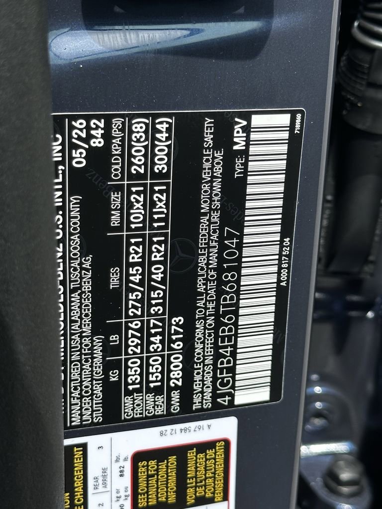 New 2026 Twilight Blue Metallic Mercedes-Benz GLE 350 image 35
