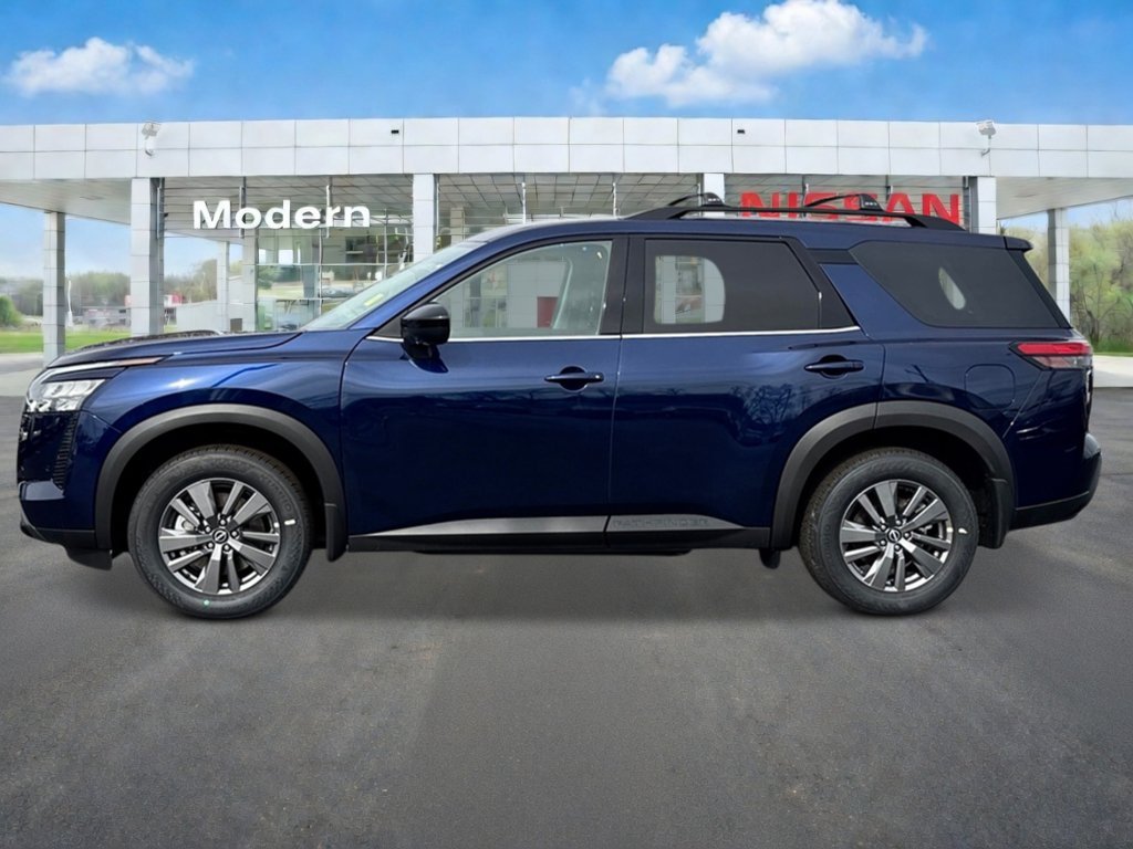 New 2026 Deep Ocean Blue Pearl Nissan SV image 2