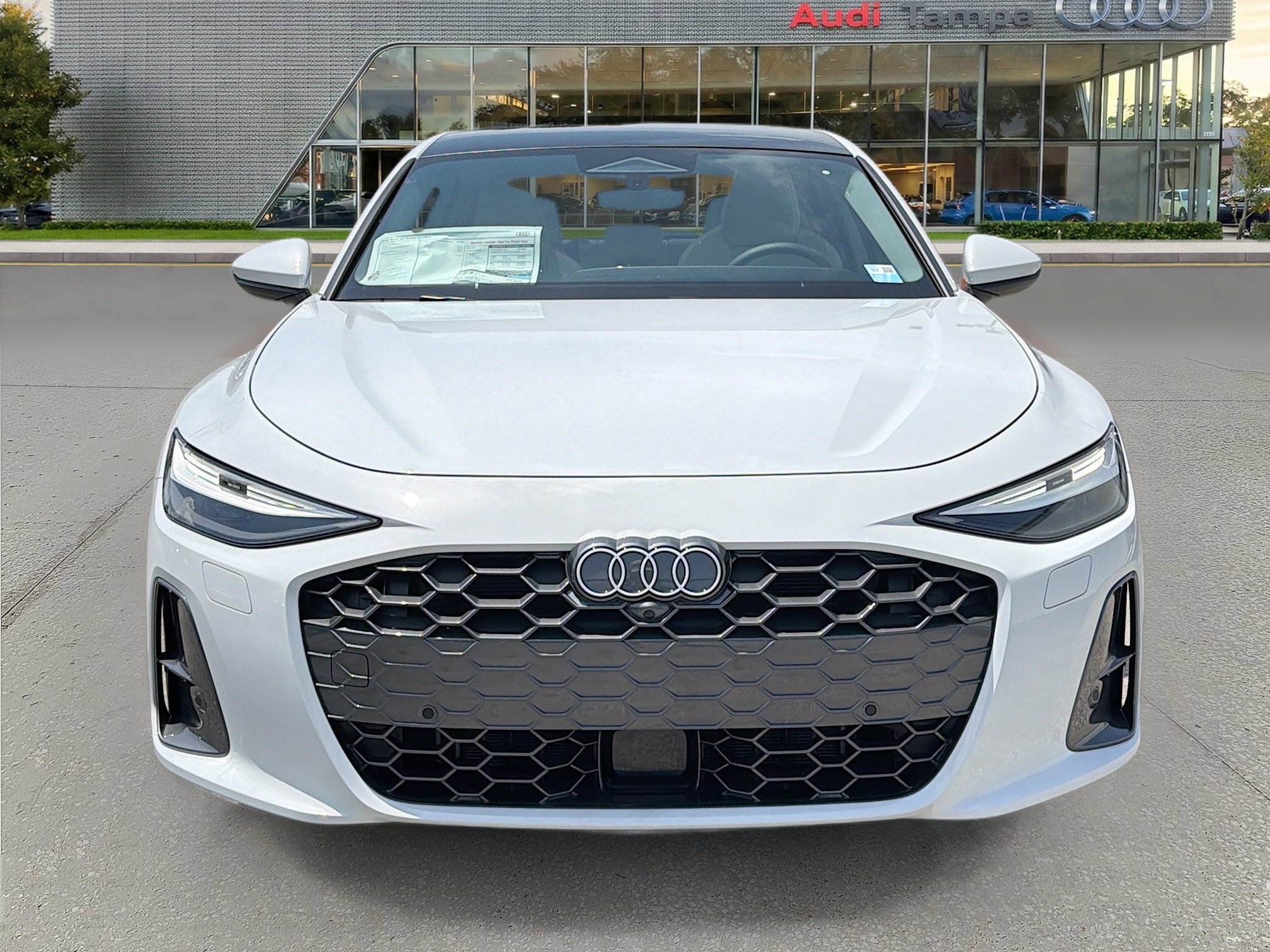 New 2026 Glacier White Metallic Audi Premium image 8