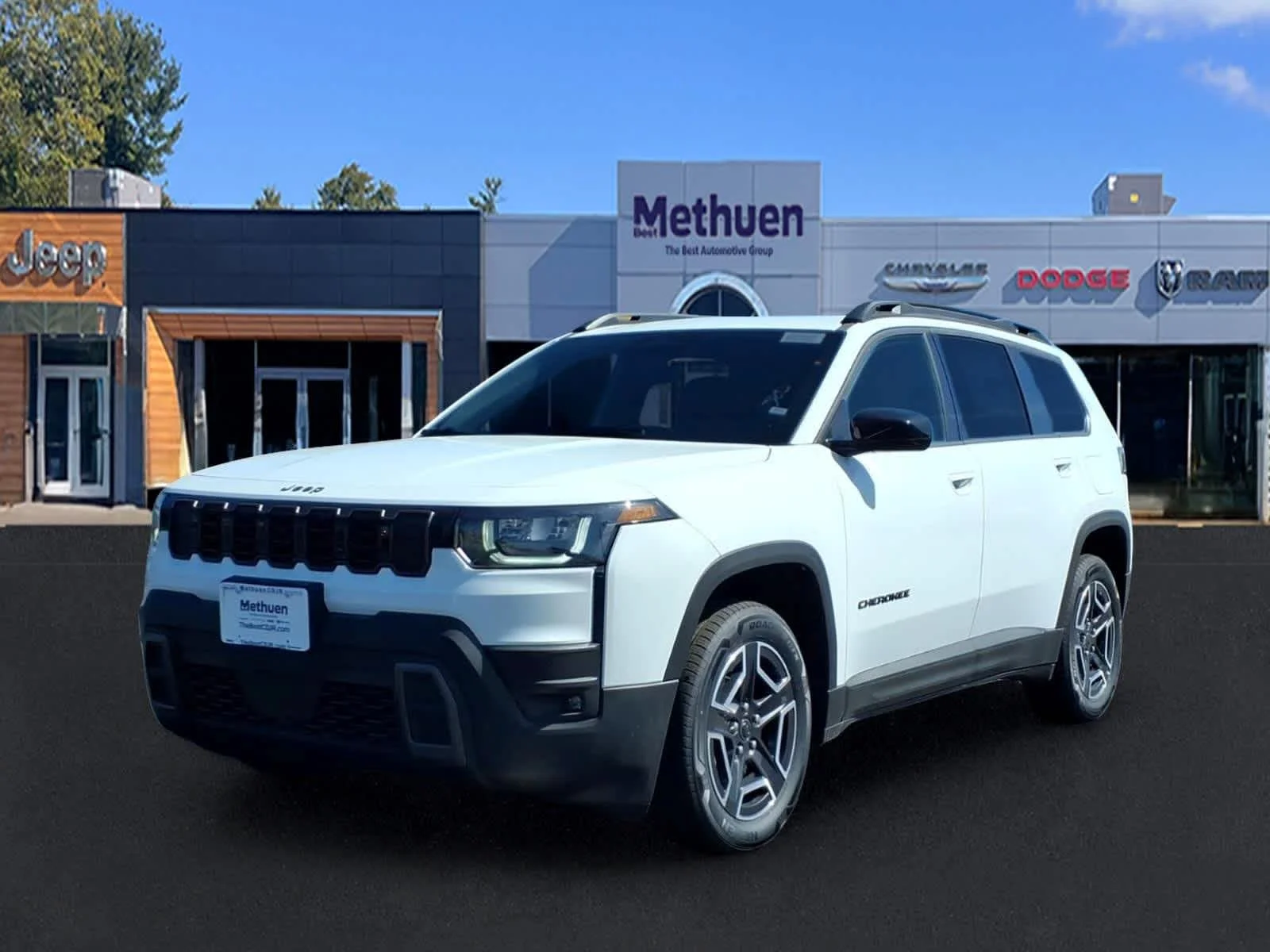 New 2026 Bright White Clearcoat Jeep Laredo image 3