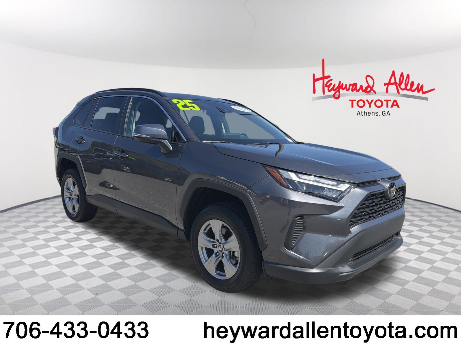 Certified Used 2025 Magnetic Gray Metallic Toyota XLE image 1