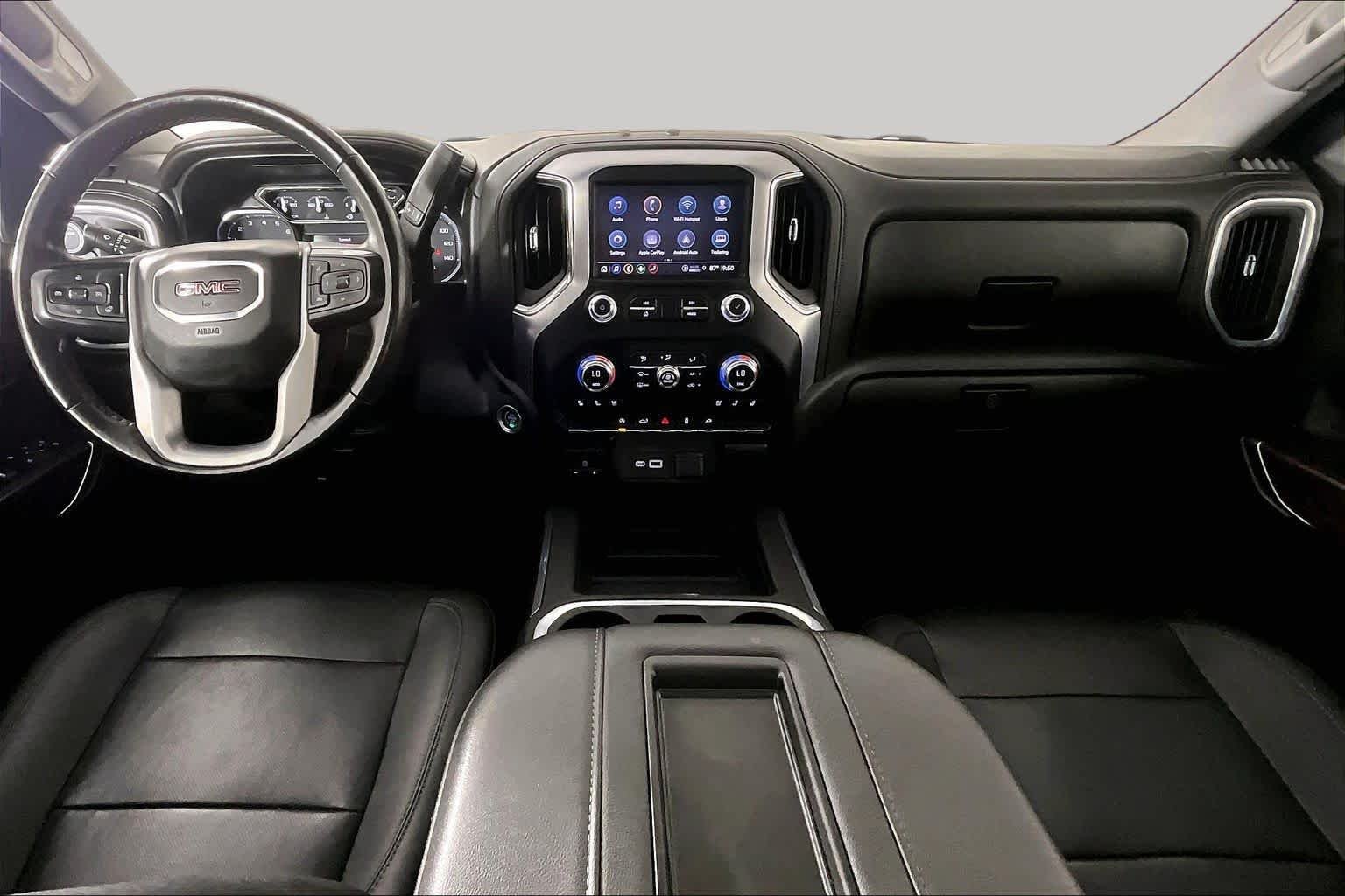 Used 2021 Pacific Blue Metallic GMC SLT image 14