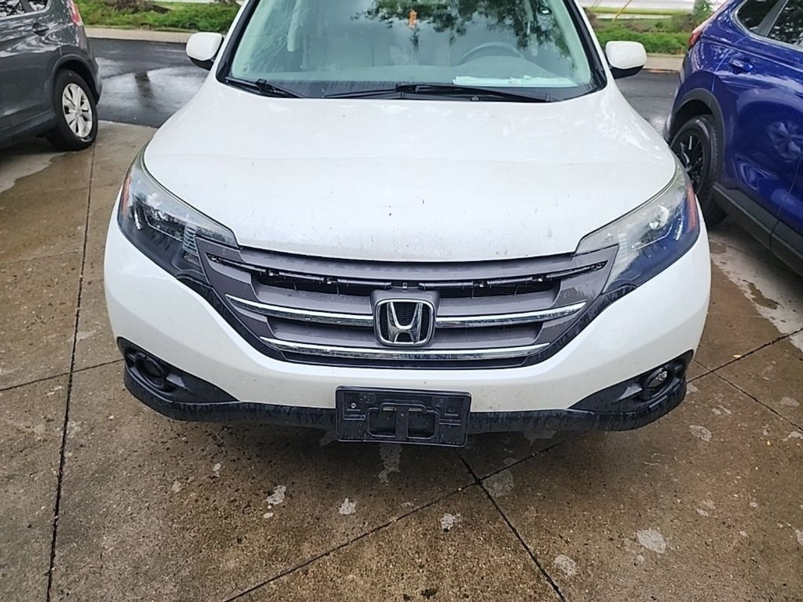 Used 2013 White Diamond Pearl Honda EX image 3