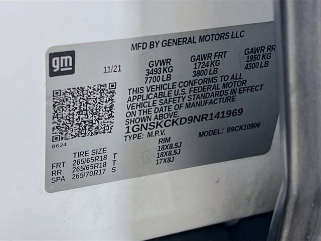 2022 Chevrolet Suburban LT - Photo 30