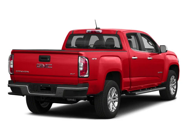Used 2015 Cardinal Red GMC 4WD SLE image 2