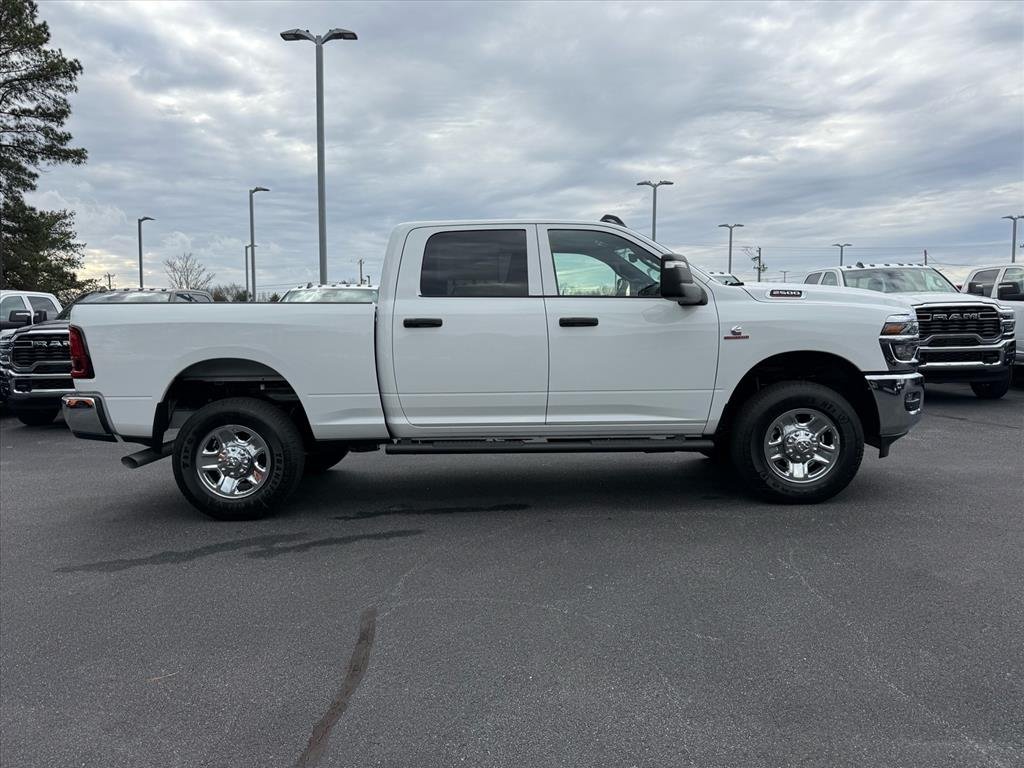 New 2026 Bright White Clear-Coat Exterior Paint RAM Tradesman Crew Cab 4x4 6