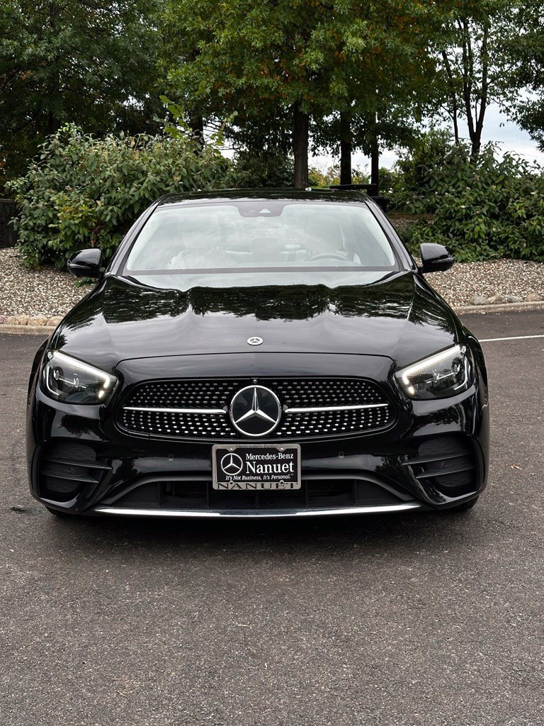 Certified Used 2023 Black Mercedes-Benz E 350 image 2