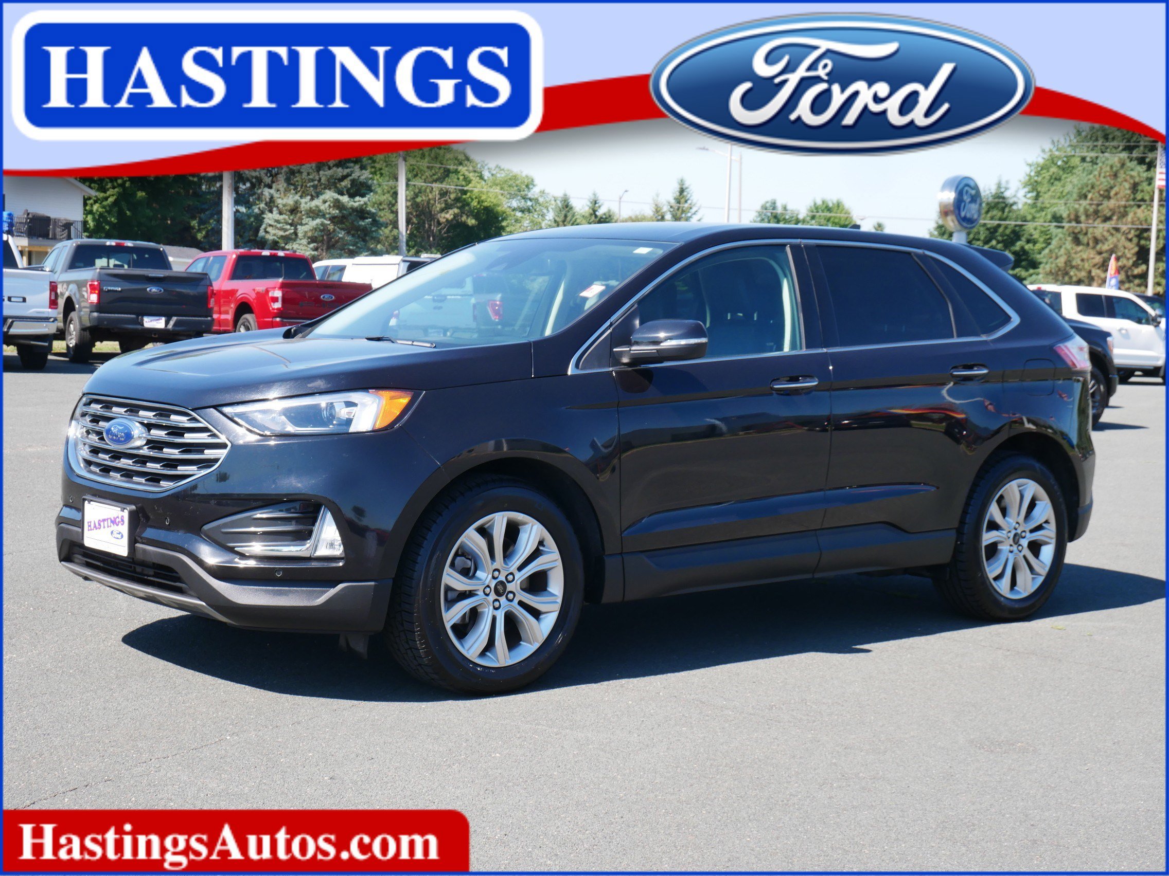 Used 2024 Black Ford Titanium image 1