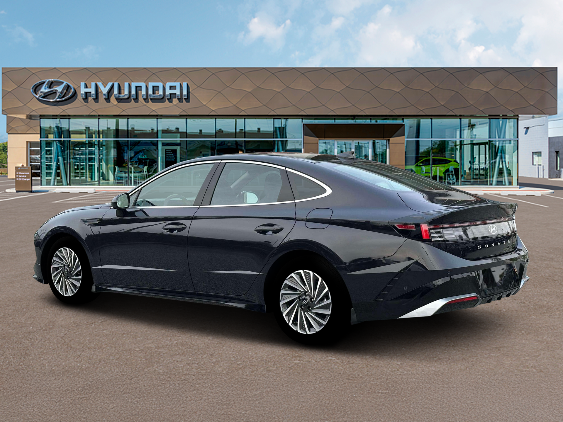 New 2026 Blue Hyundai Limited image 4