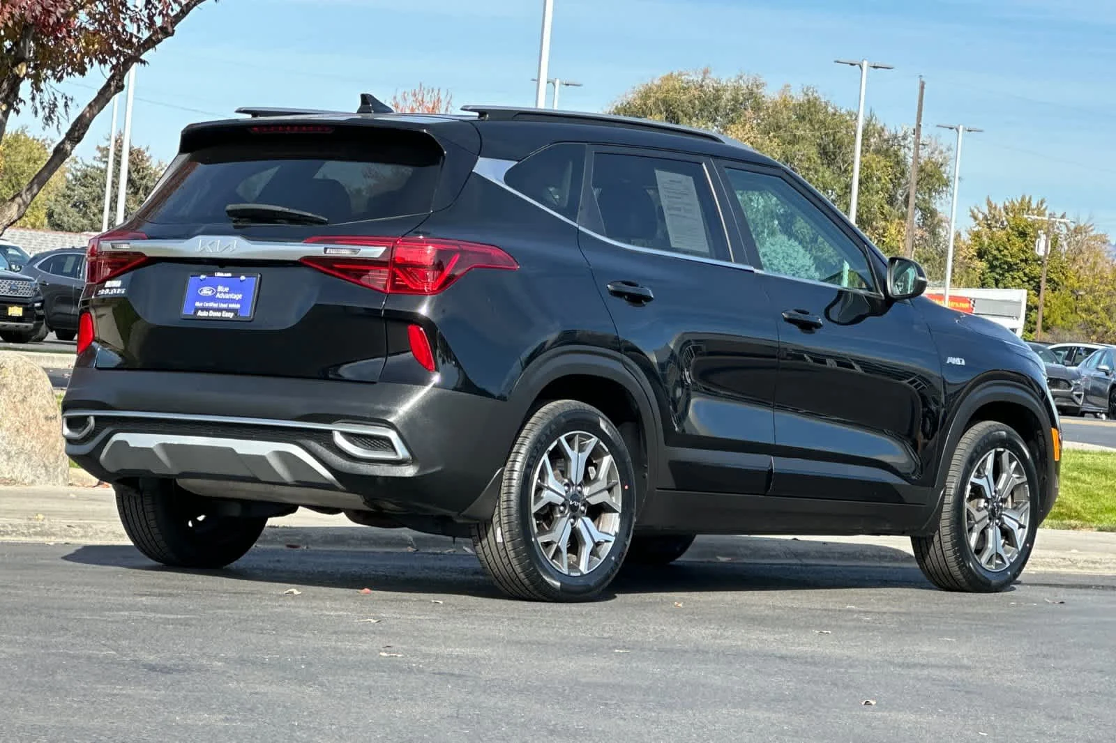 Certified Used 2023 Black Kia EX image 2