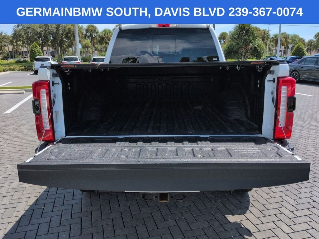 Used 2024 White Metallic Ford Lariat image 15