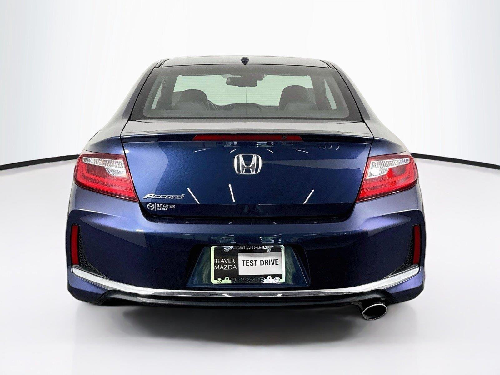 Used 2016 Deep Blue Opal Metallic Honda EX-L image 12