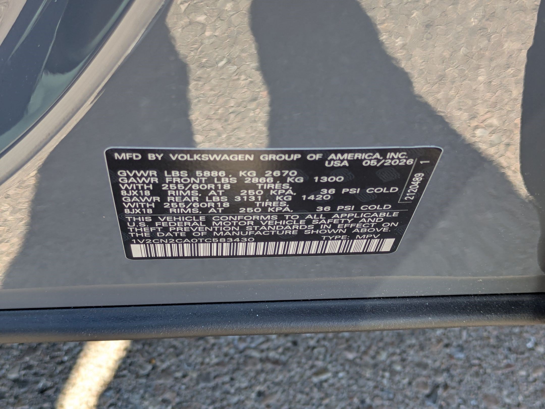 New 2026 Pure Gray Volkswagen 2.0T Peak Edition image 16