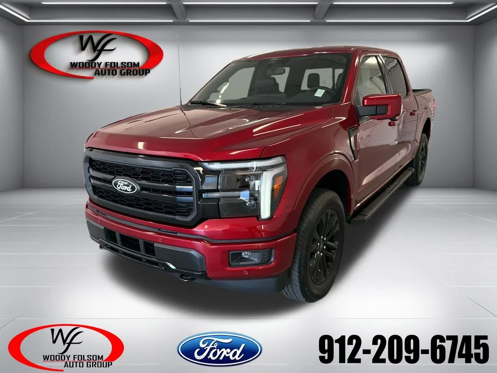 New 2026 Red Ford Lariat image 1