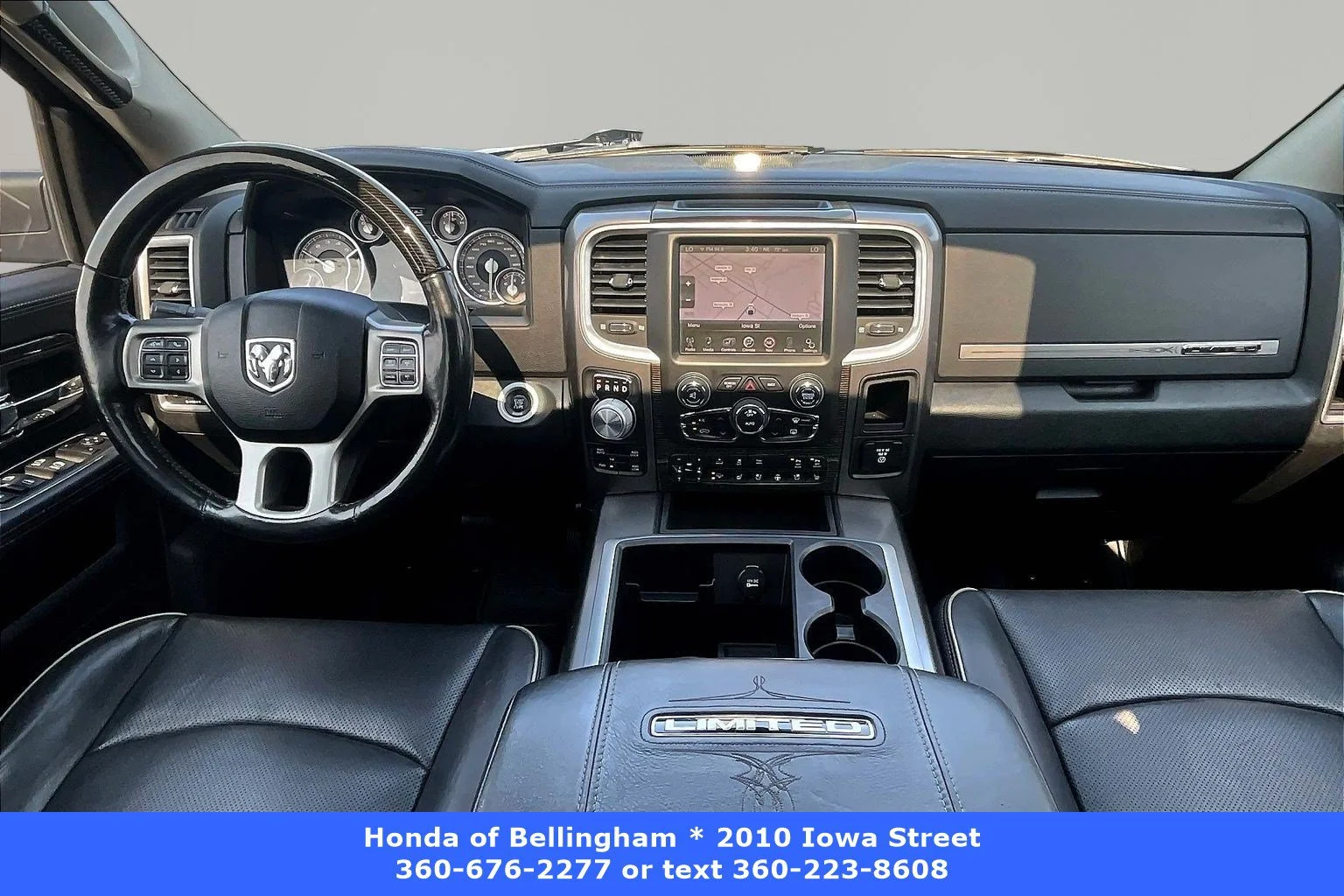 Used 2015 Black Clearcoat Ram Laramie Limited image 8