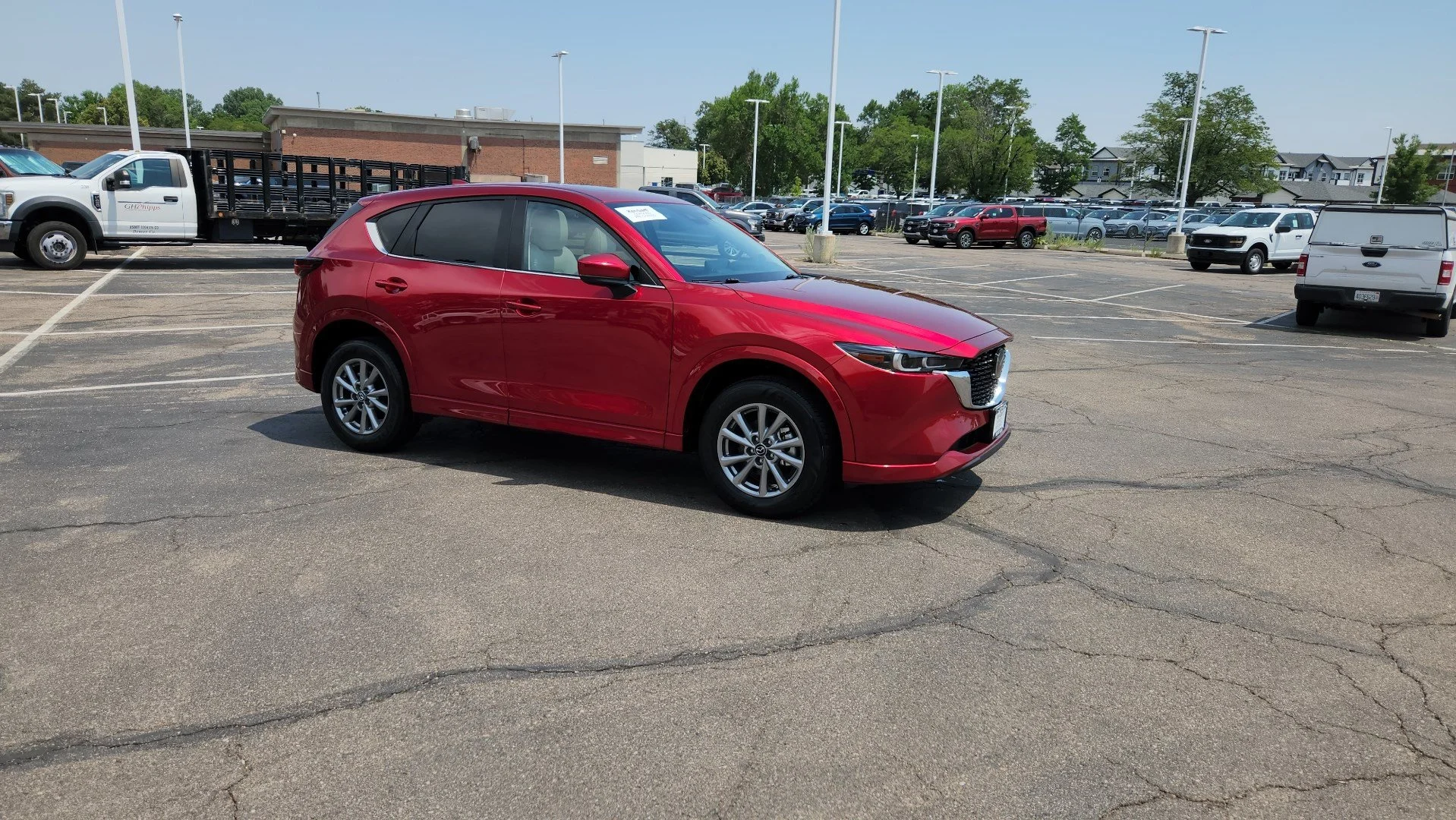 Used 2025 Soul Red Crystal Metallic Mazda 2.5 S Preferred Package image 13