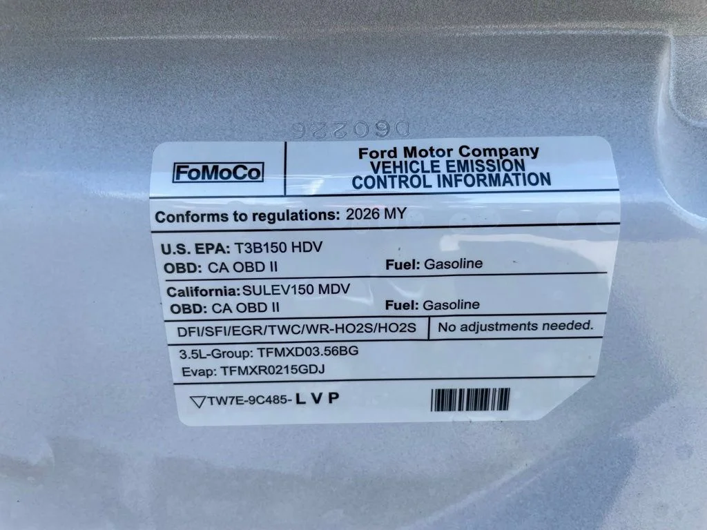 New 2026 Oxford White Ford Cargo Van image 41