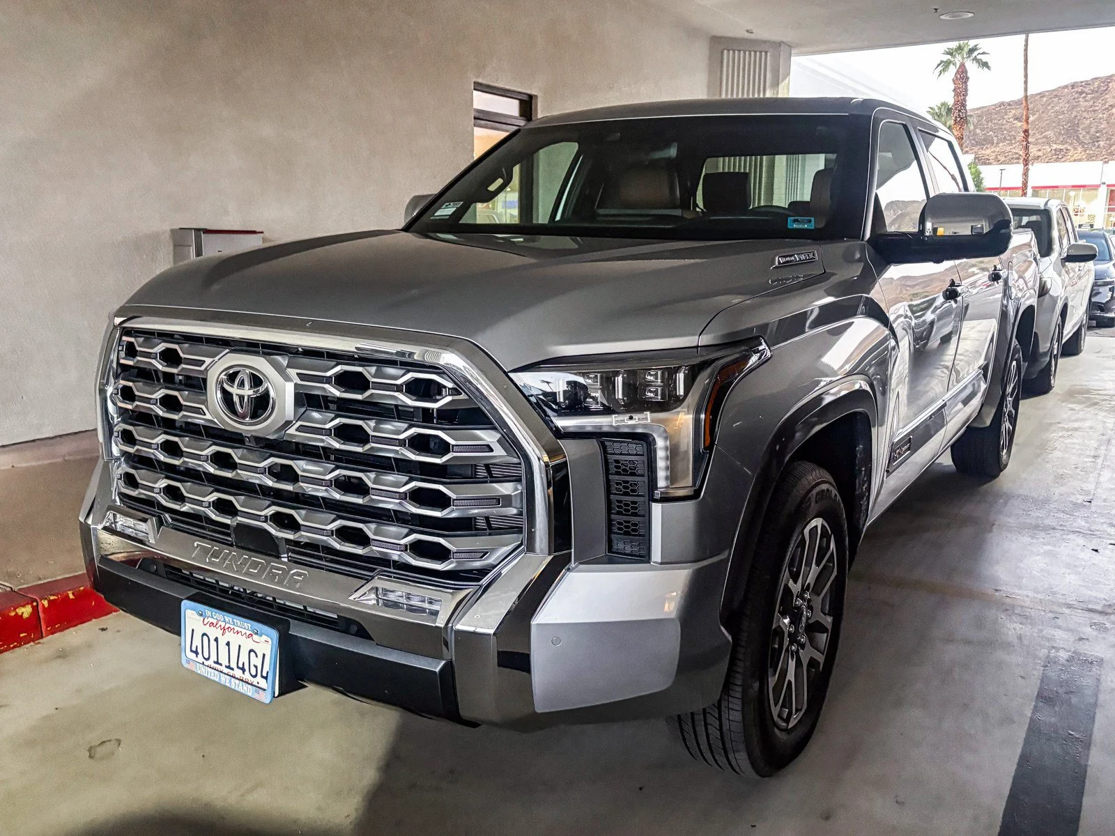 Used 2025 Silver Toyota 1794 Edition Hybrid image 3