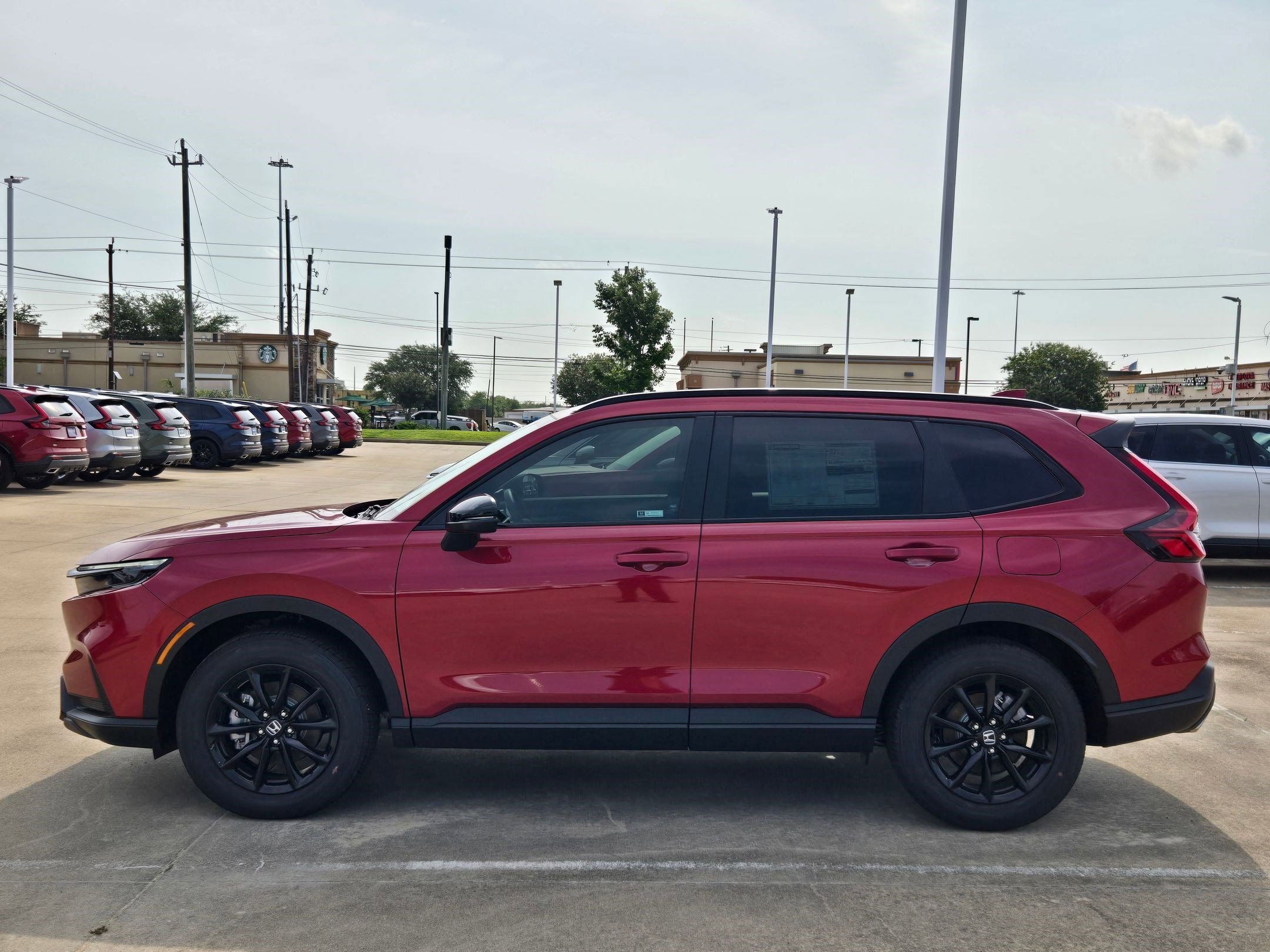 New 2026 Radiant Red Metallic Honda Sport image 6