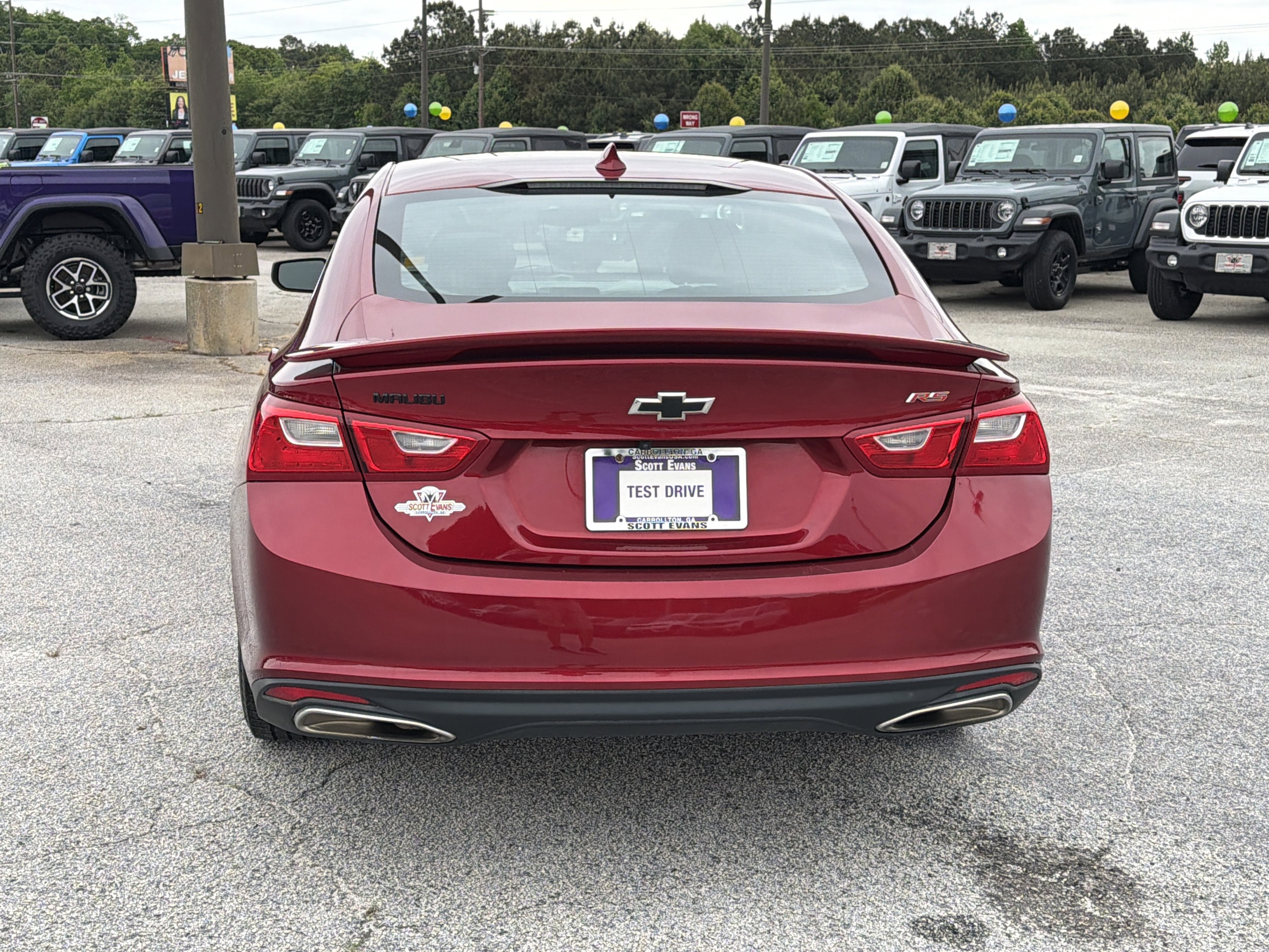 Used 2023 Radiant Red Tintcoat Chevrolet RS image 7