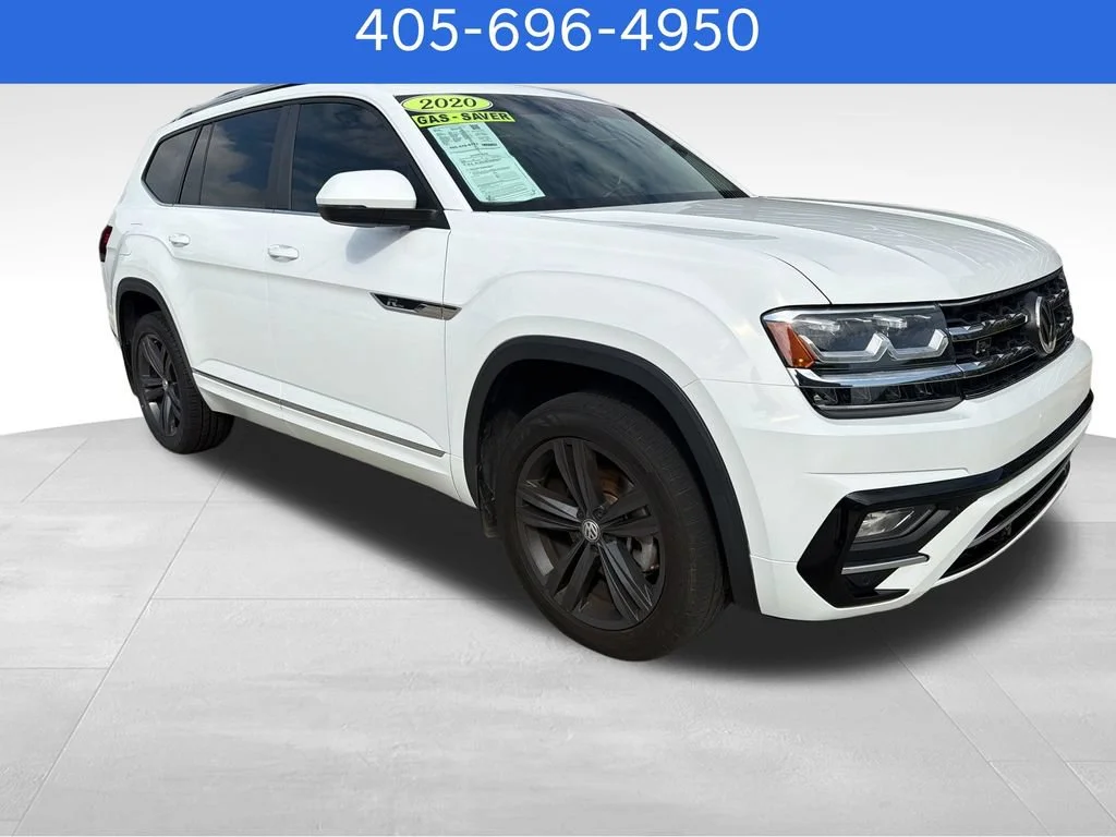 Pre-Owned 2020 Volkswagen Atlas 3.6L V6 SEL R-Line