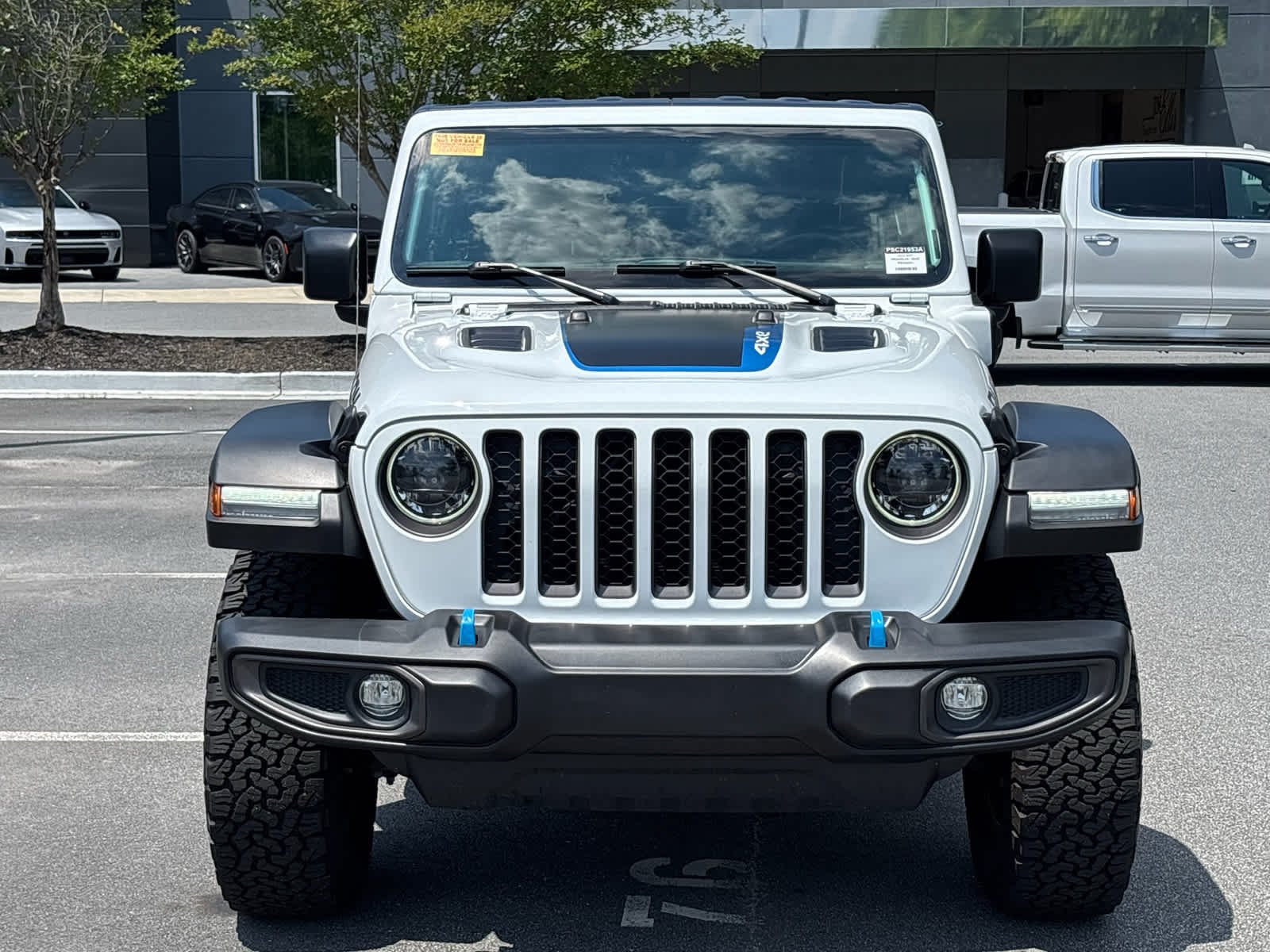 Used 2023 Bright White Clearcoat Jeep Rubicon image 2