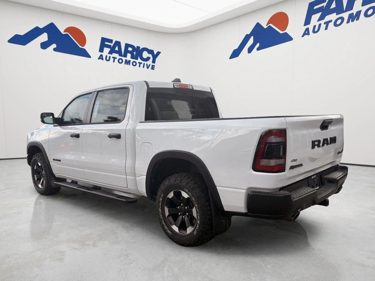 Used 2022 Bright White Clearcoat Ram Rebel image 3