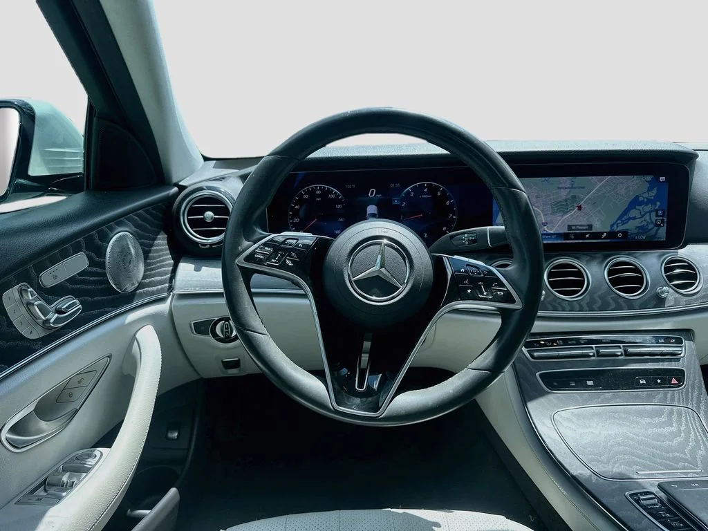 Certified Used 2022 Polar White Mercedes-Benz E 350 image 24