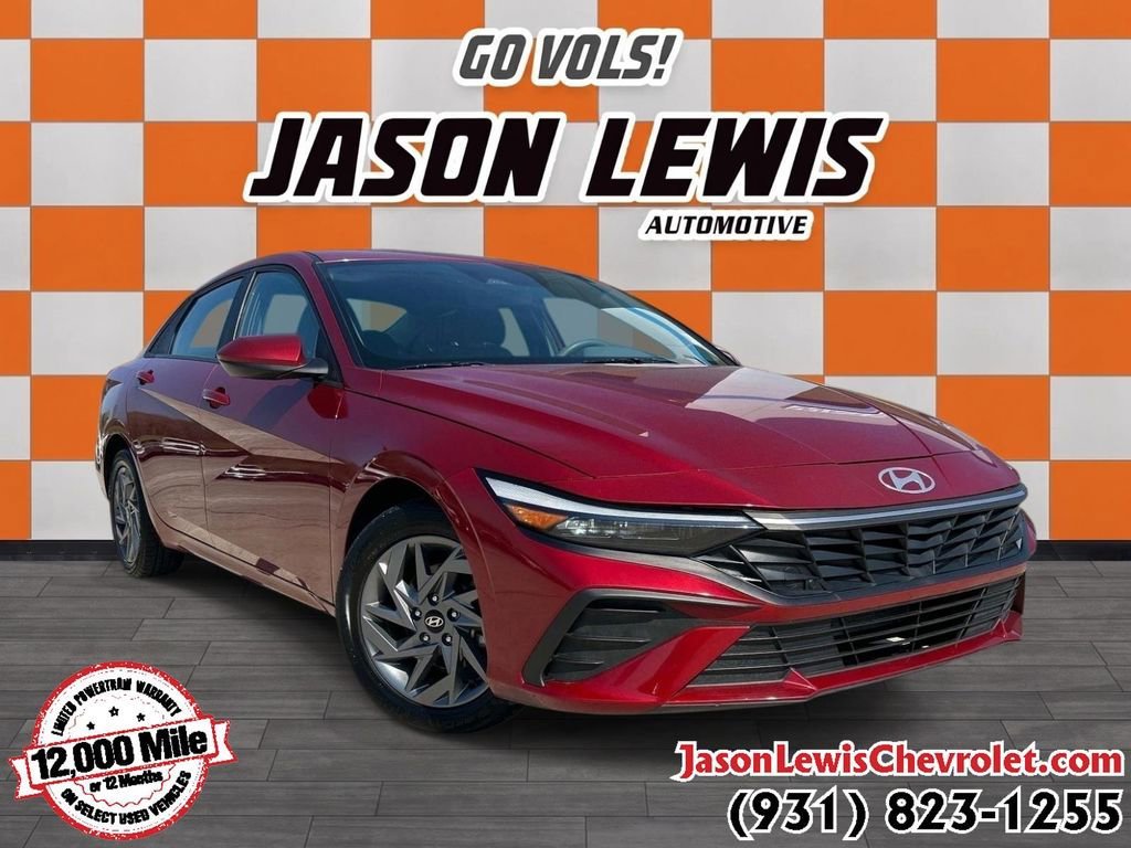 Used 2024 Ultimate Red Hyundai SEL image 1