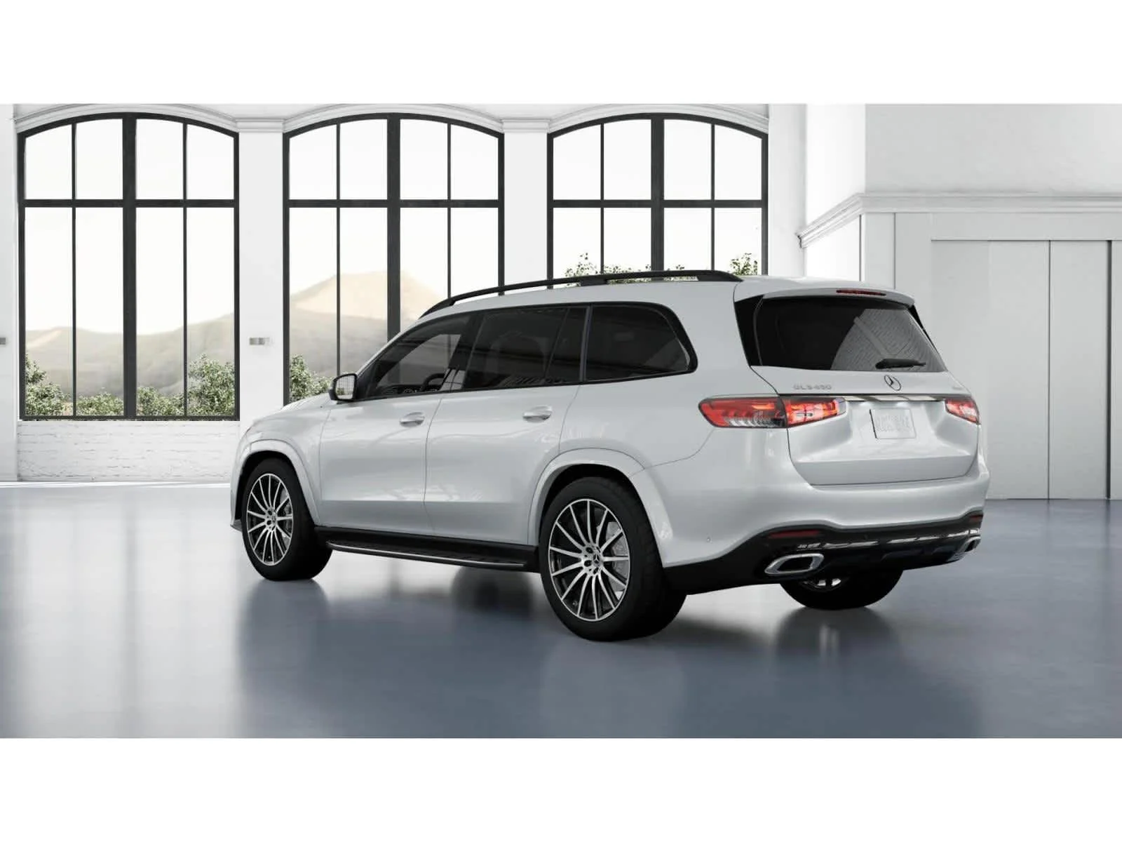 Used 2024 MANUFAKTUR Moonlight White Metallic Mercedes-Benz GLS 450 image 28