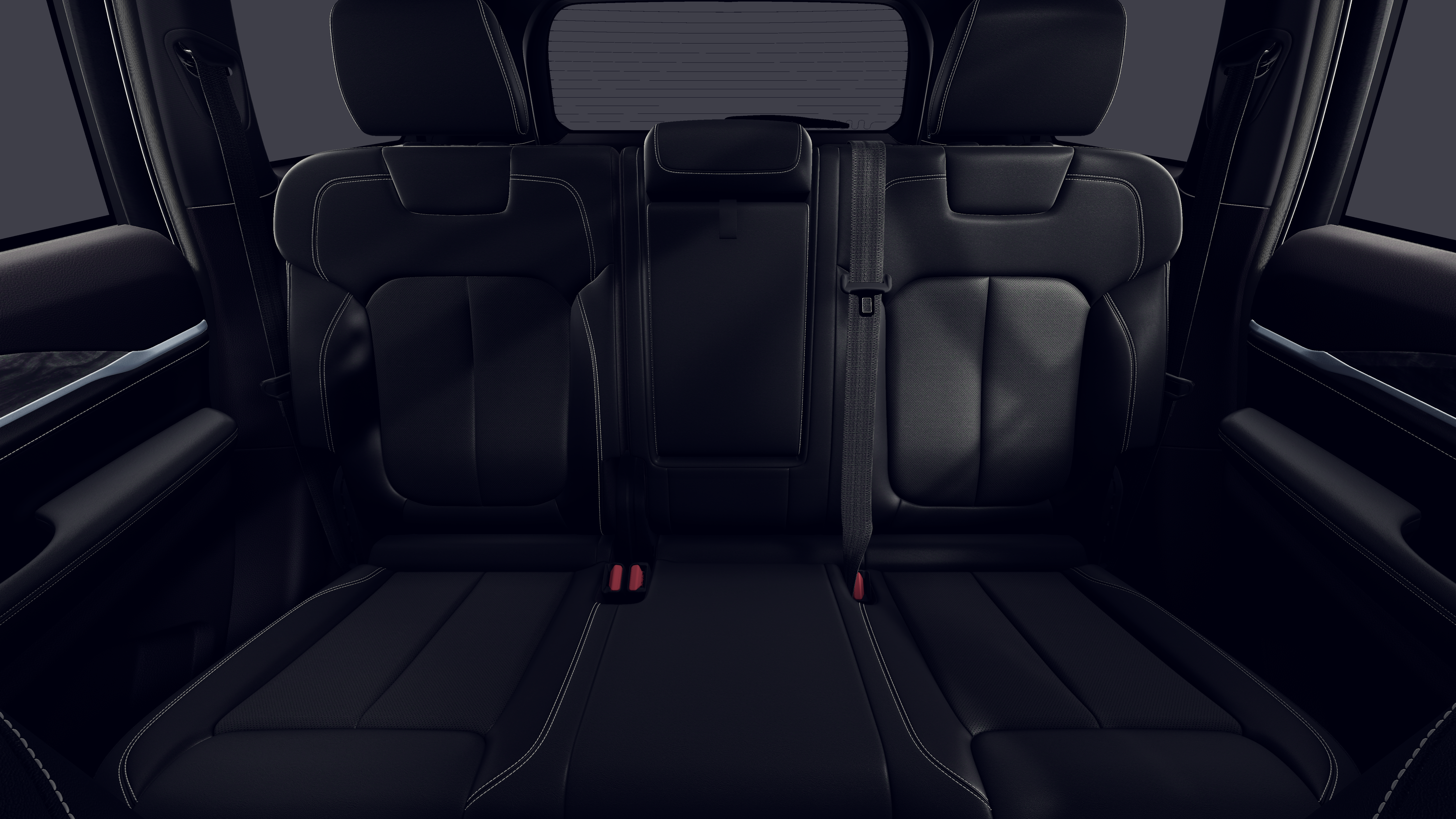 New 2026 Diamond Black Crystal Pearl-Coat Exterior Paint Jeep Limited Reserve image 15