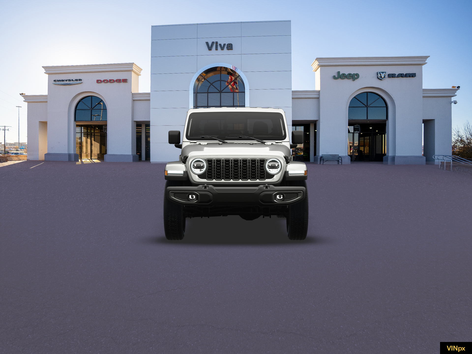 New 2026 Bright White Clearcoat Jeep Sahara image 12