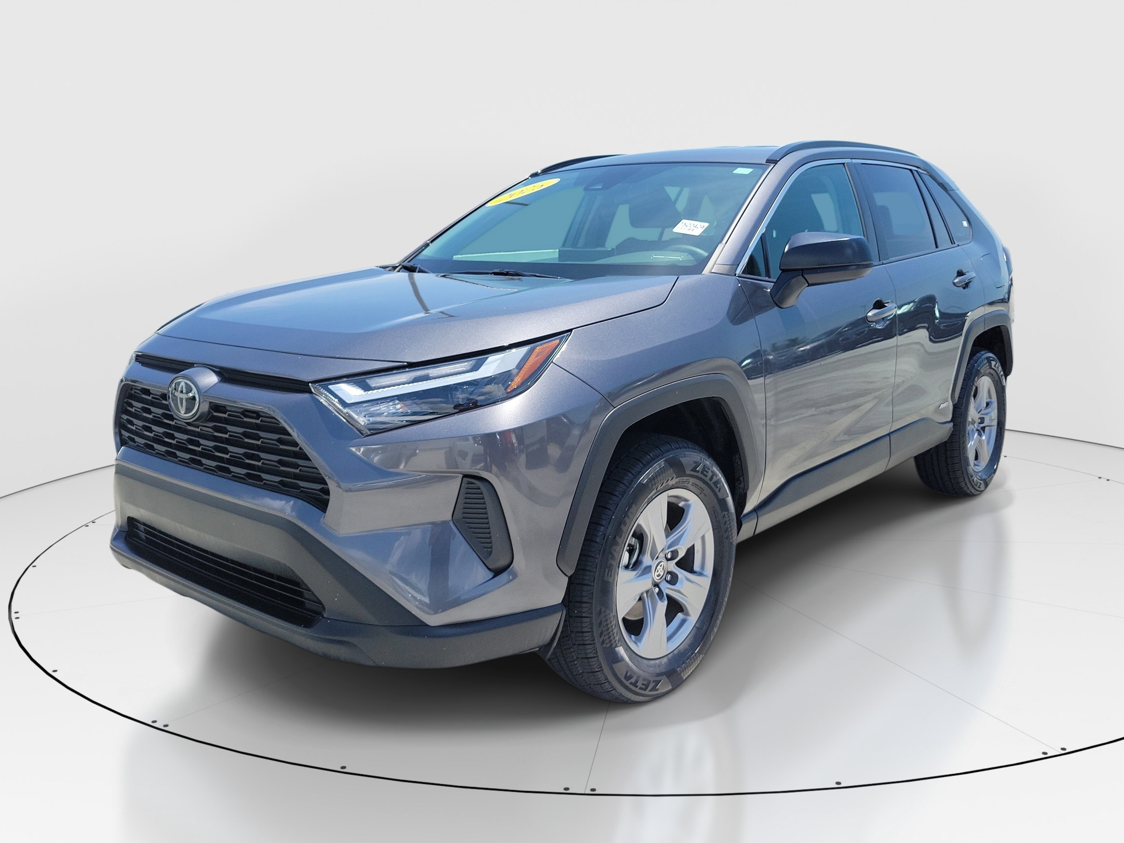 Certified Used 2025 Magnetic Gray Metallic Toyota Hybrid LE image 3
