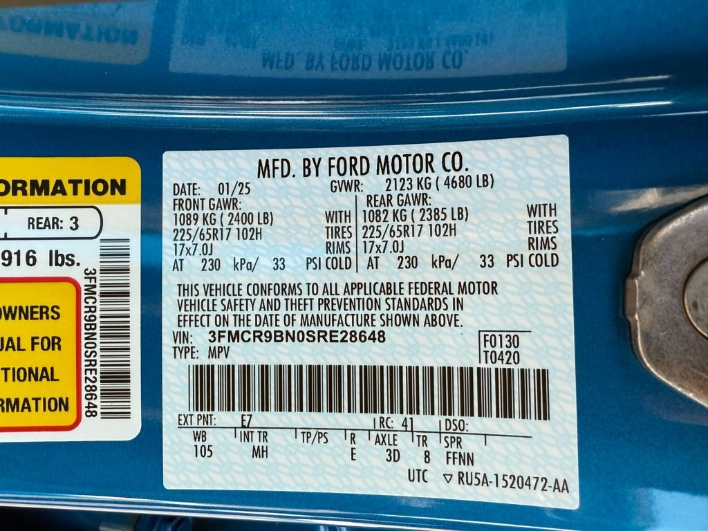 2025 Ford Bronco Sport Big Bend - Photo 40