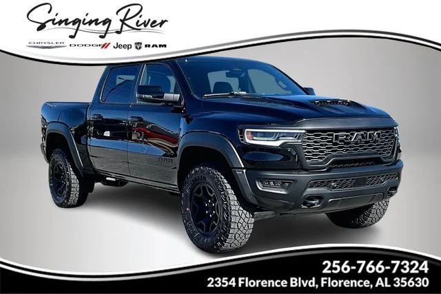 New 2026 Diamond Black Crystal Pearl-Coat Exterior Paint RAM RHO image 1