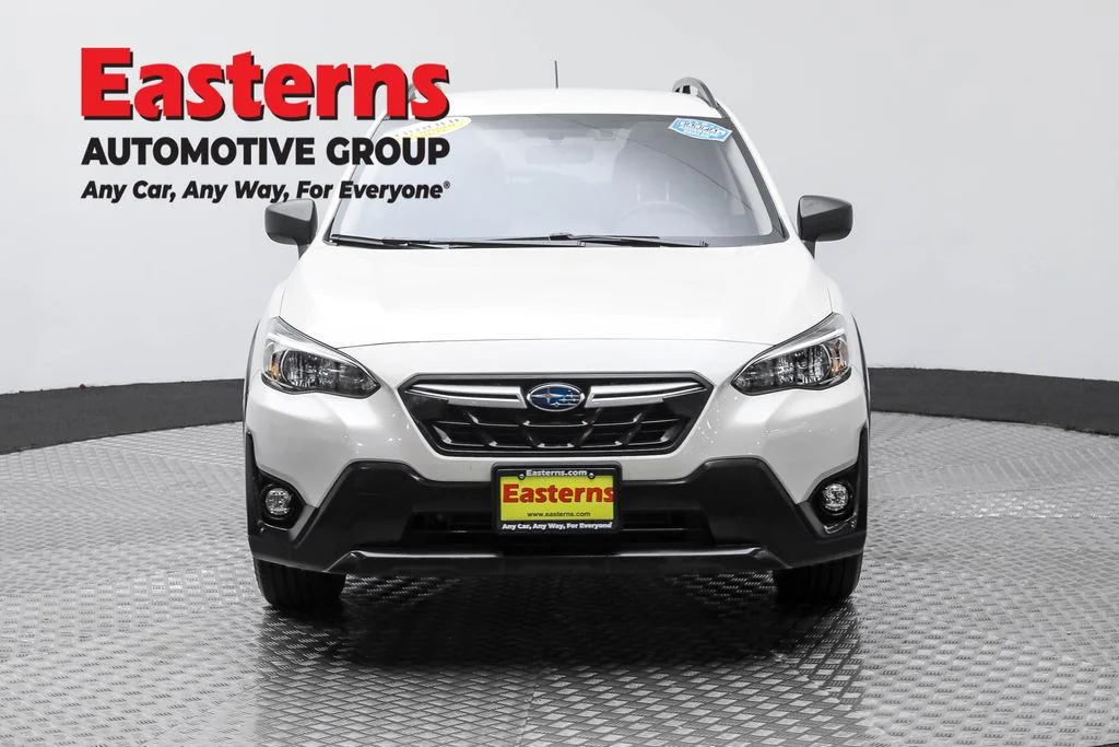 Used 2021 White Subaru Base image 2