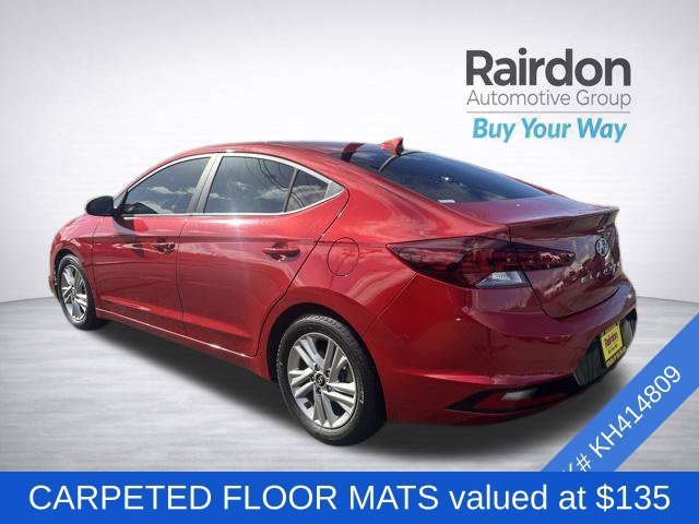Used 2019 Scarlet Red Hyundai SEL image 2