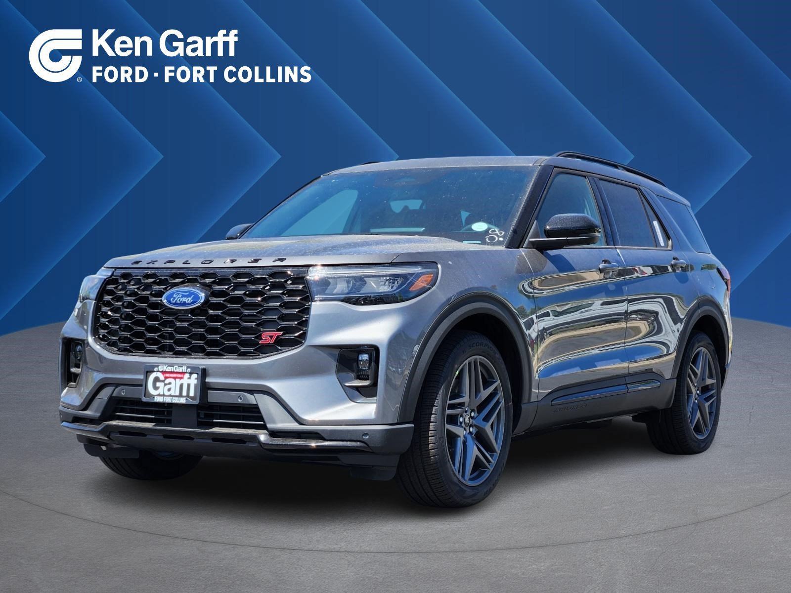 New 2026 Carbonized Gray Metallic Ford ST image 1