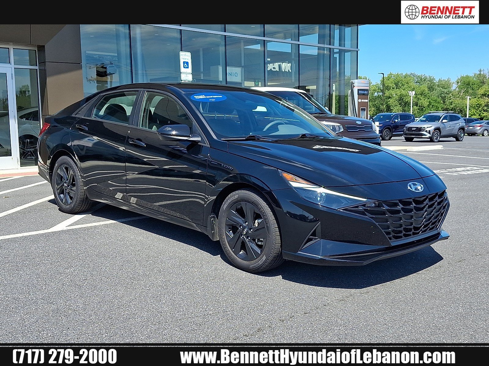 Certified Used 2023 Phantom Black Hyundai SEL image 1