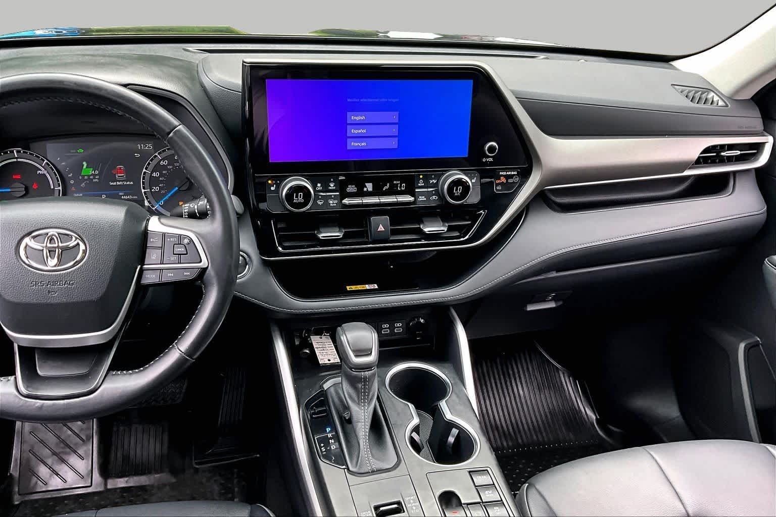 Used 2023 Midnight Black Metallic Toyota Hybrid XLE image 7