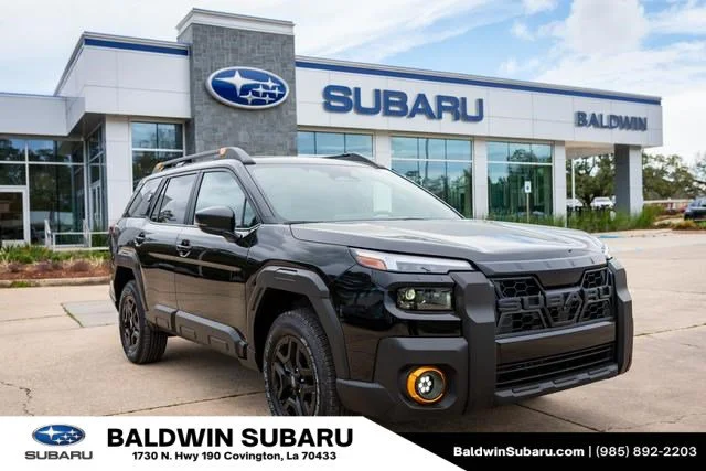 New 2026 Crystal Black Silica Subaru Wilderness image 1