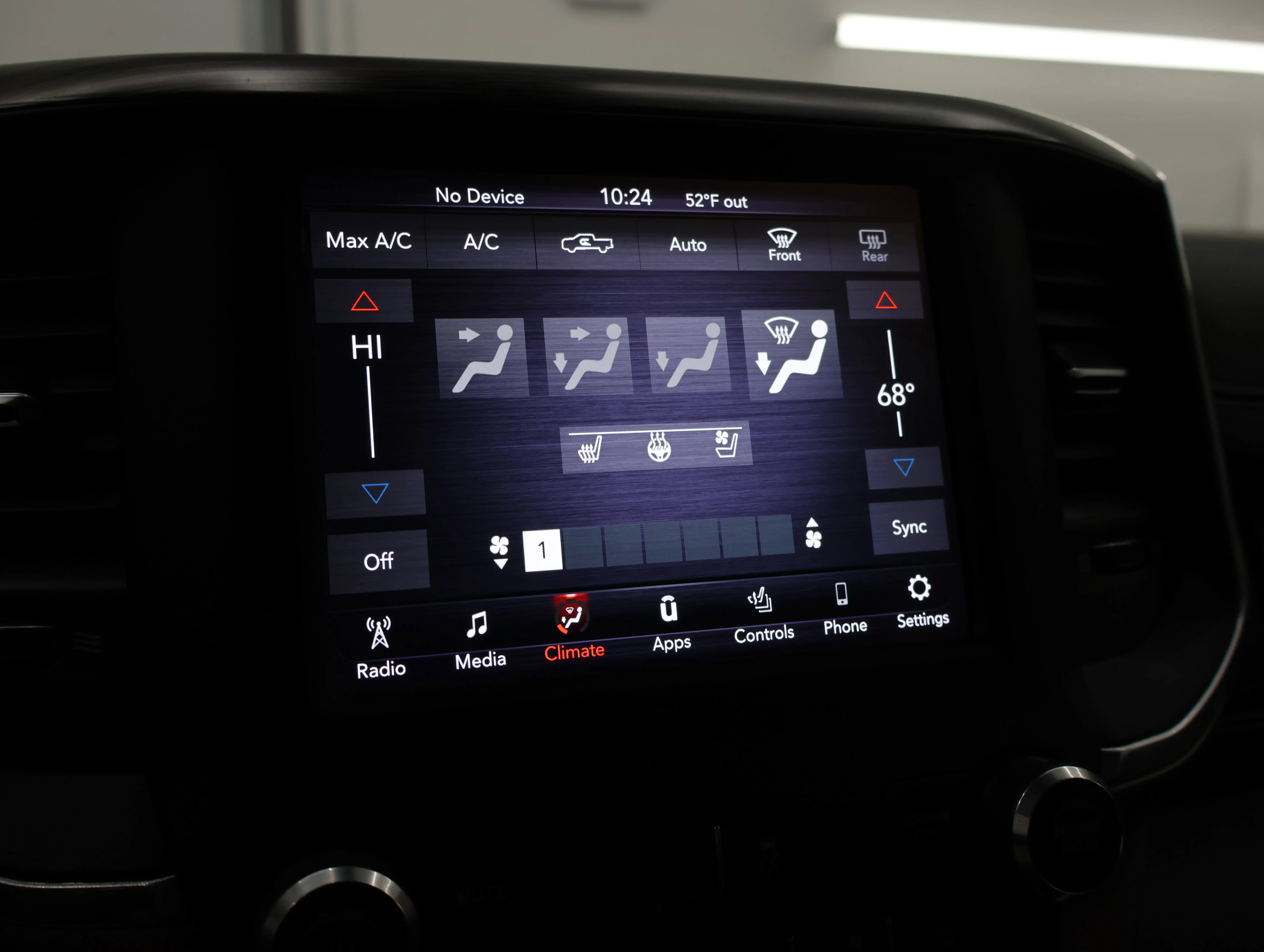 Used 2020 Bright White Clearcoat Ram Laramie image 51