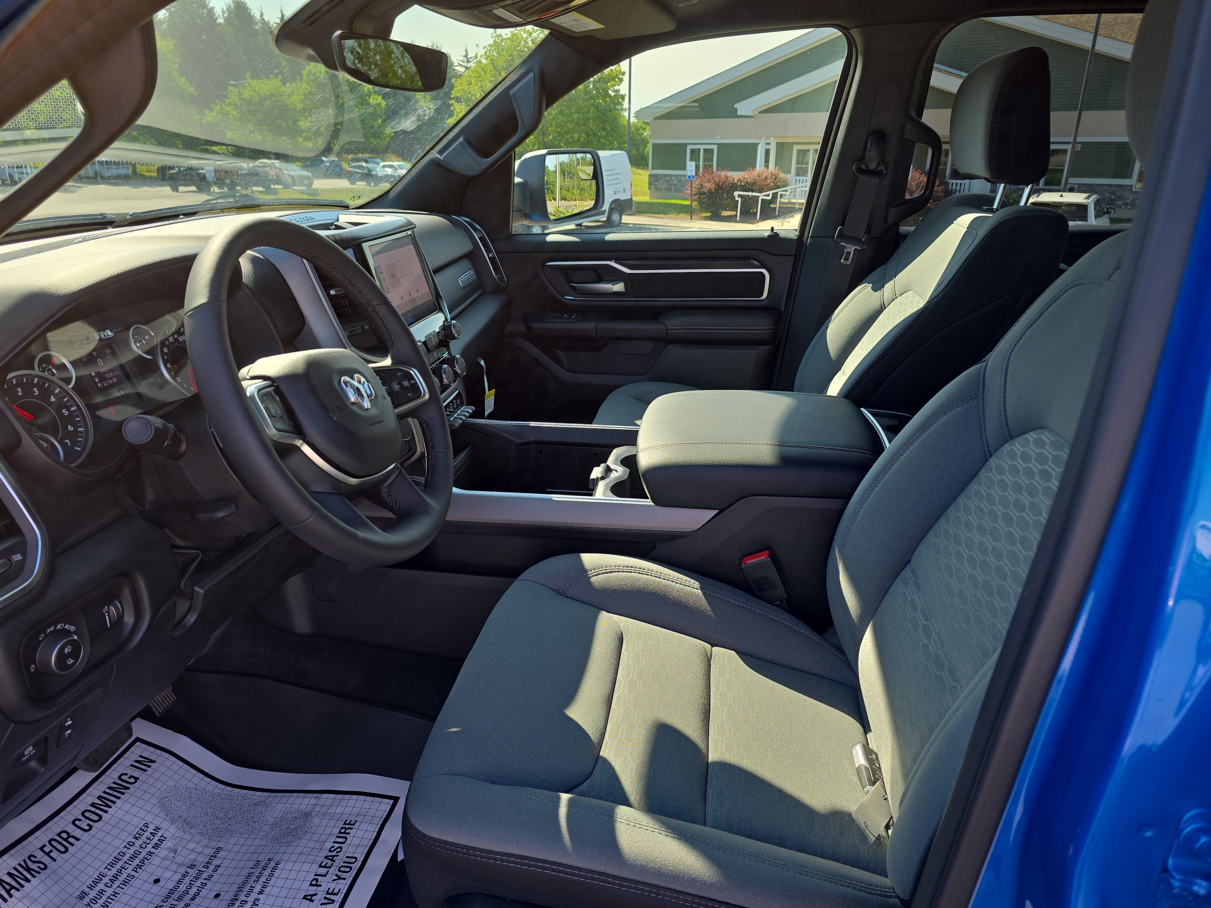 Used 2025 Hydro Blue Pearlcoat Ram Big Horn image 10